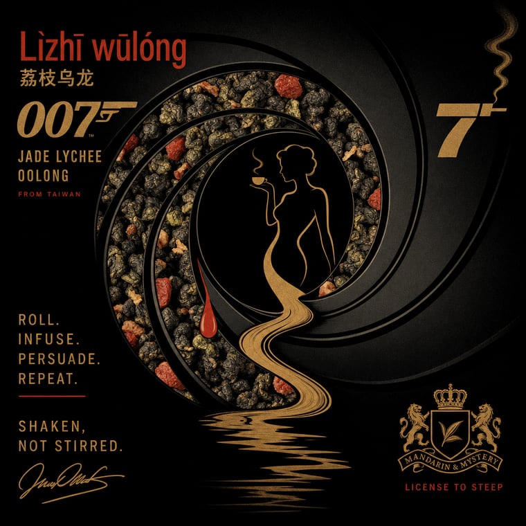 The design — Lychee Oolong