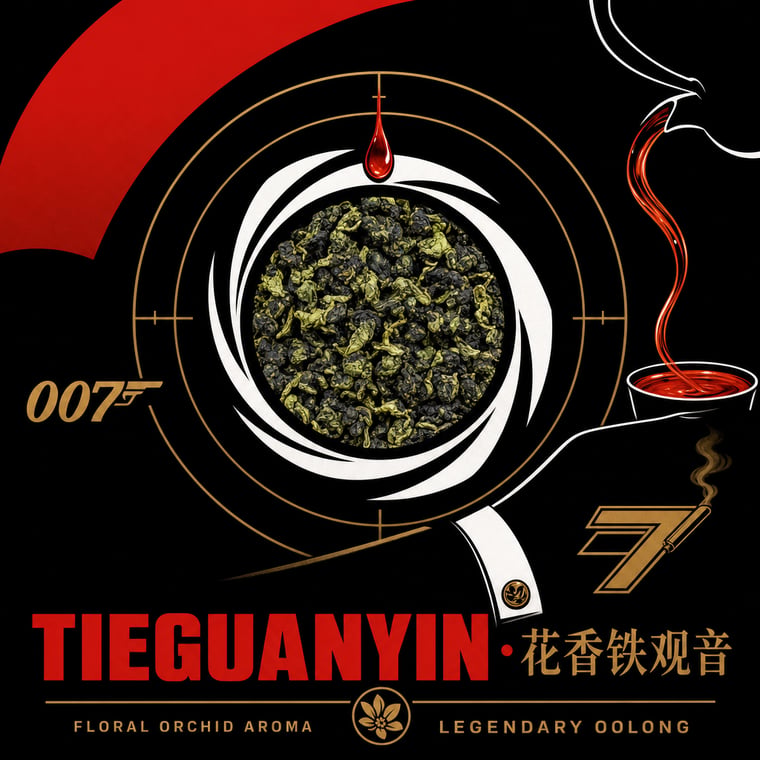 The design — Floral Tie Guan Yin